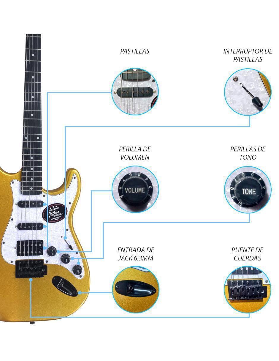 Guitarra eléctrica 061-SK 3