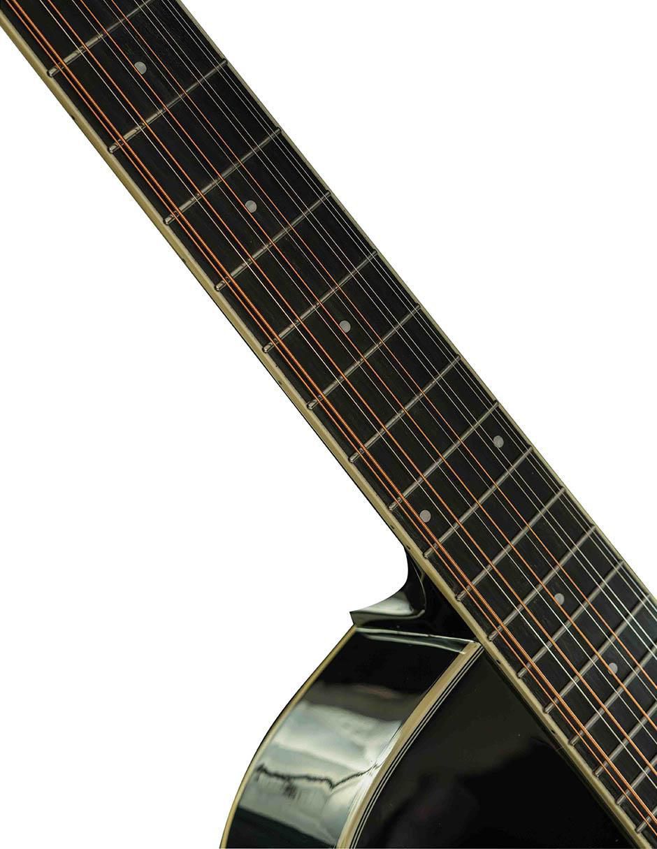 Guitarra electroacústica ga-4012-bk-q-ar 9