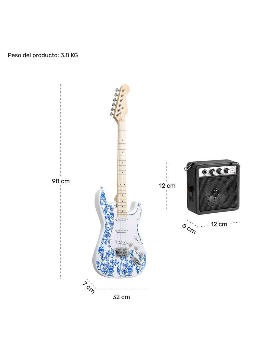 Guitarra eléctrica MKZ-ATGUITARBLA 9