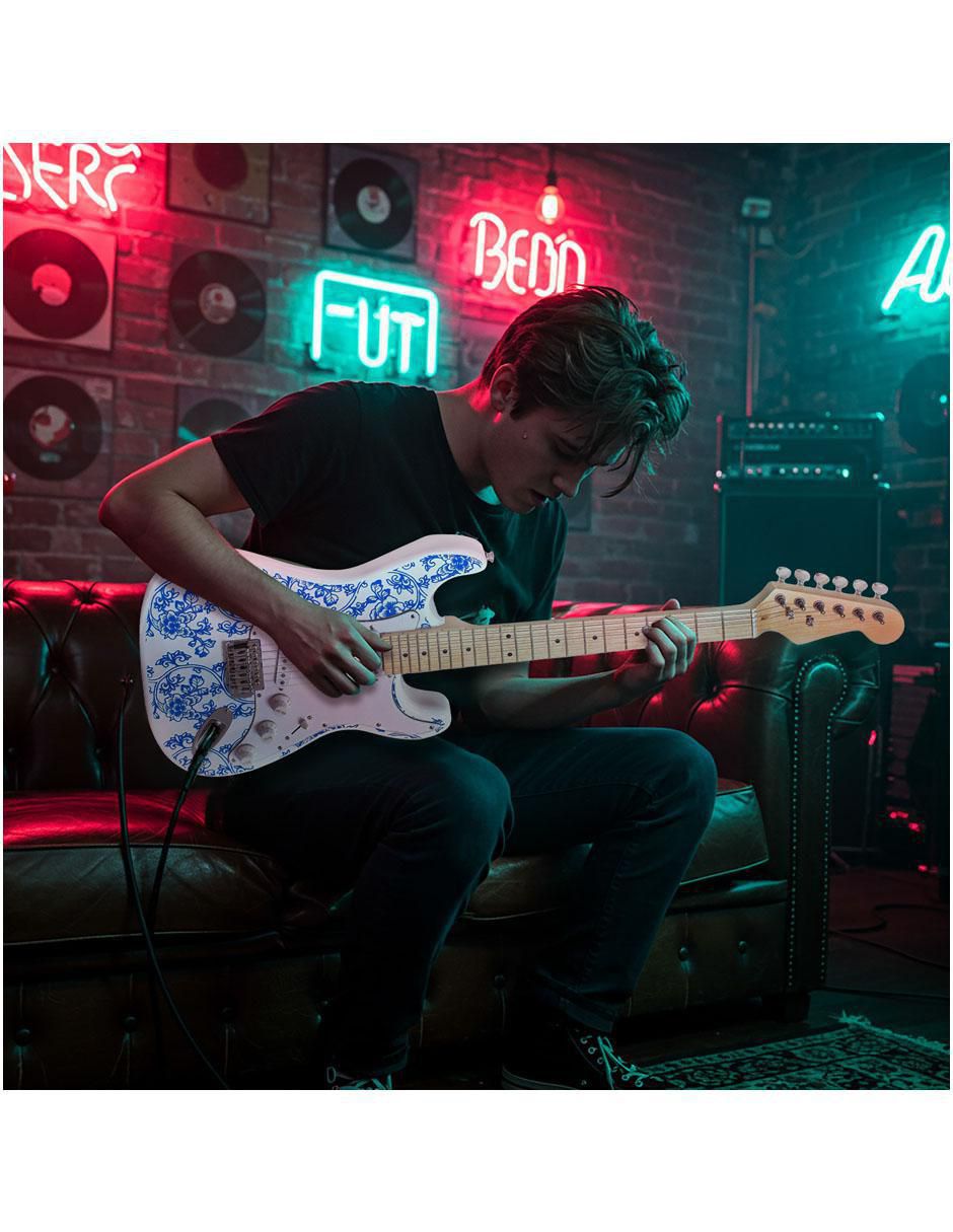 Guitarra eléctrica MKZ-ATGUITARBLA 3