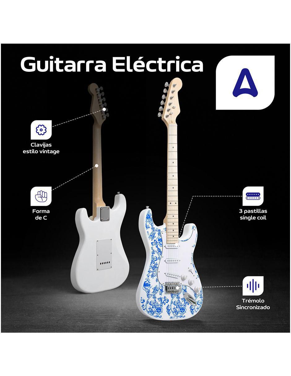 Guitarra eléctrica MKZ-ATGUITARBLA 4