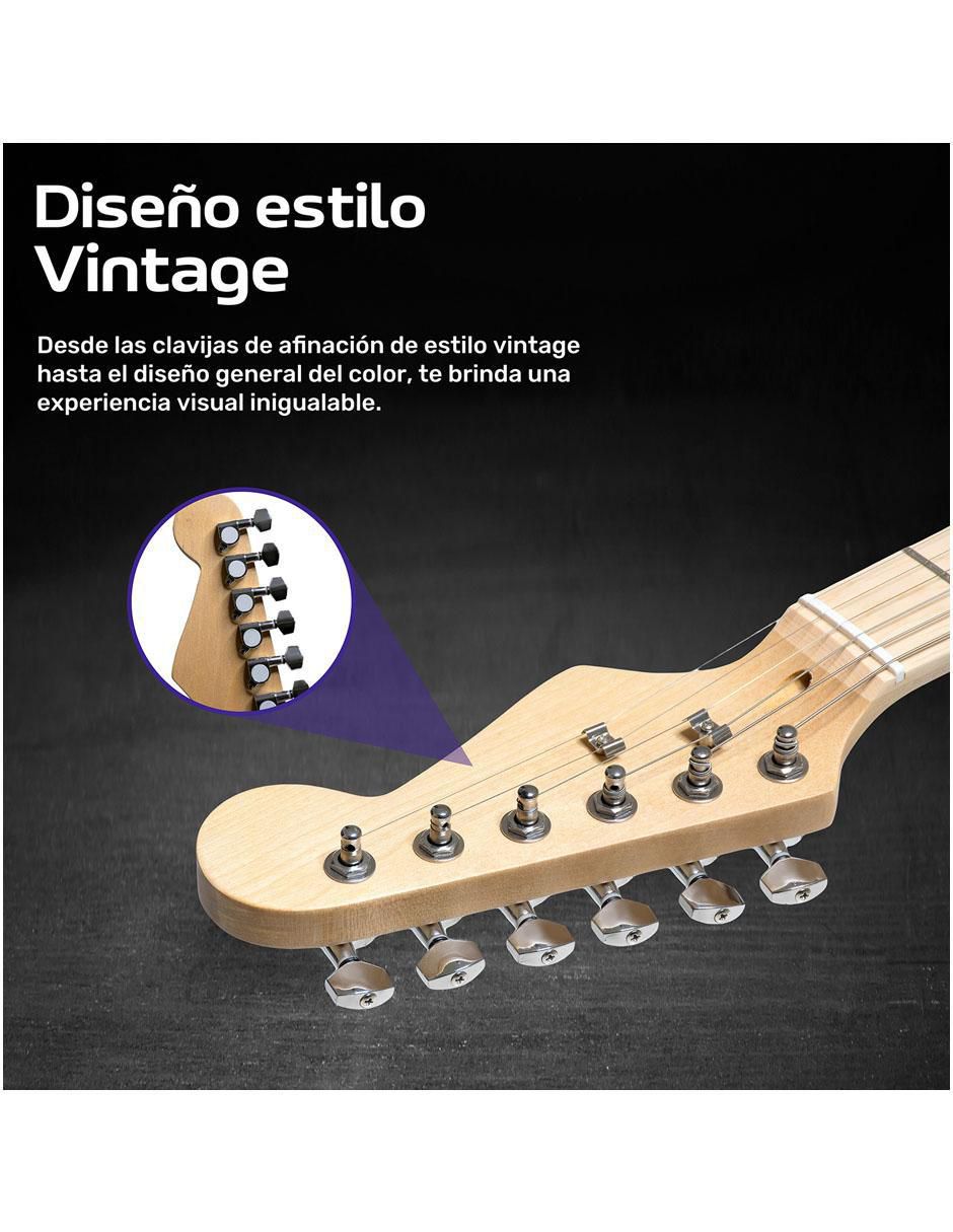 Guitarra eléctrica MKZ-ATGUITARBLA 7
