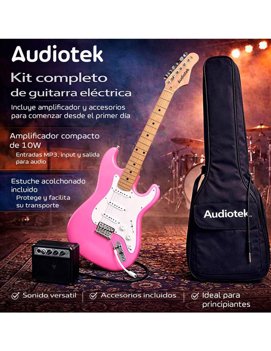 Kit guitarra eléctrica MKZ-ATGUITARROSA 2