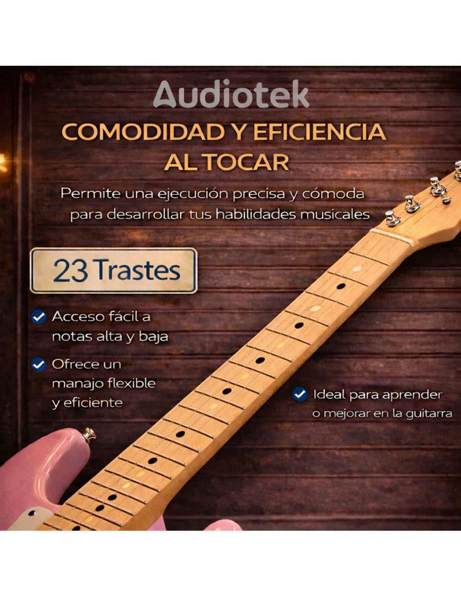 Kit guitarra eléctrica MKZ-ATGUITARROSA 3