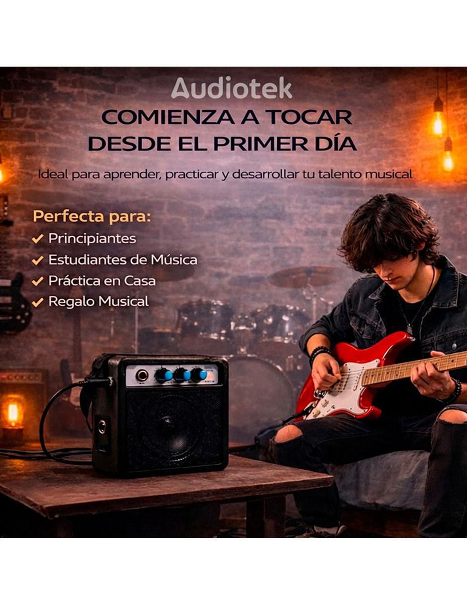 Kit guitarra eléctrica MKZ-ATGUITARROJ 4