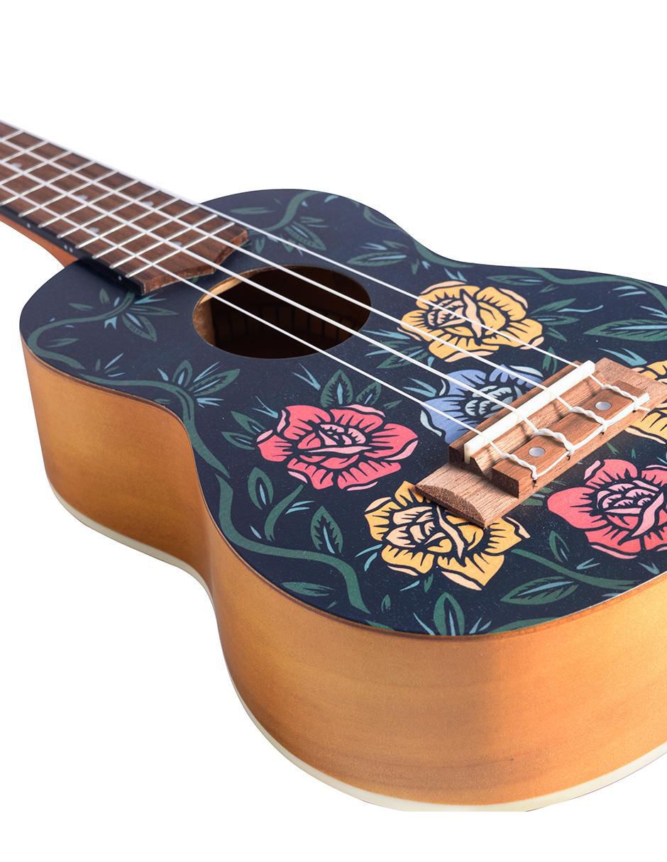 Ukelele Soprano u-21-aurora de linden 6
