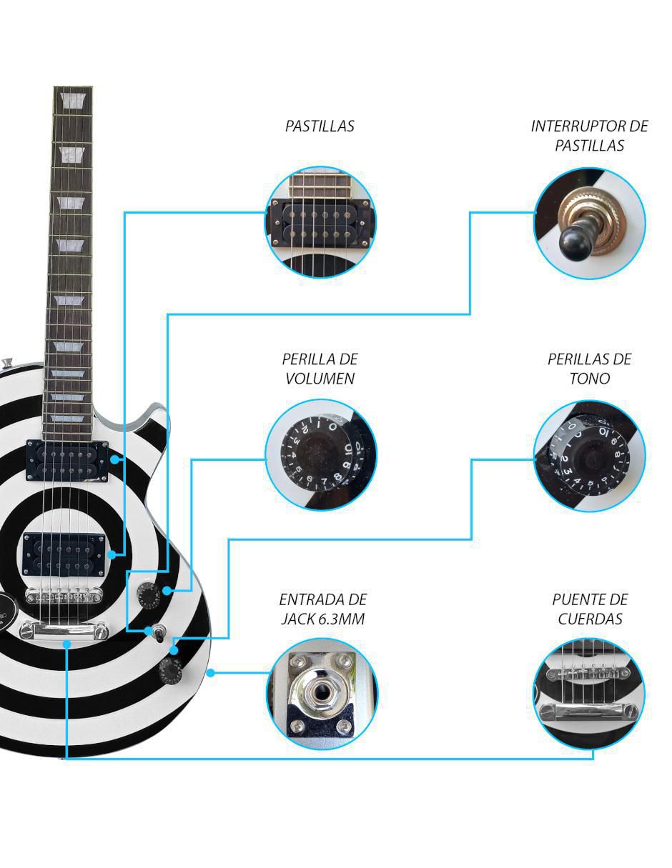 Guitarra eléctrica 065-sk 2