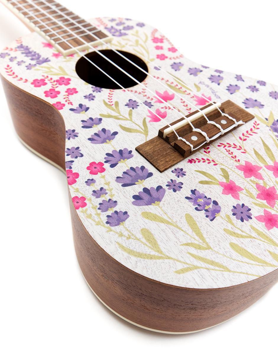Ukelele concierto u-23-lavander-s de sapele 5