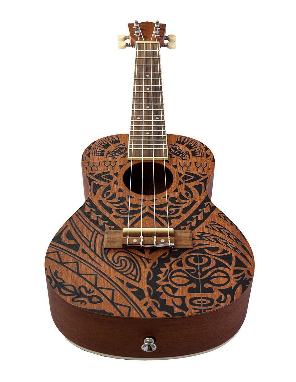 Ukelele concierto u-23-tribal de sapele 4