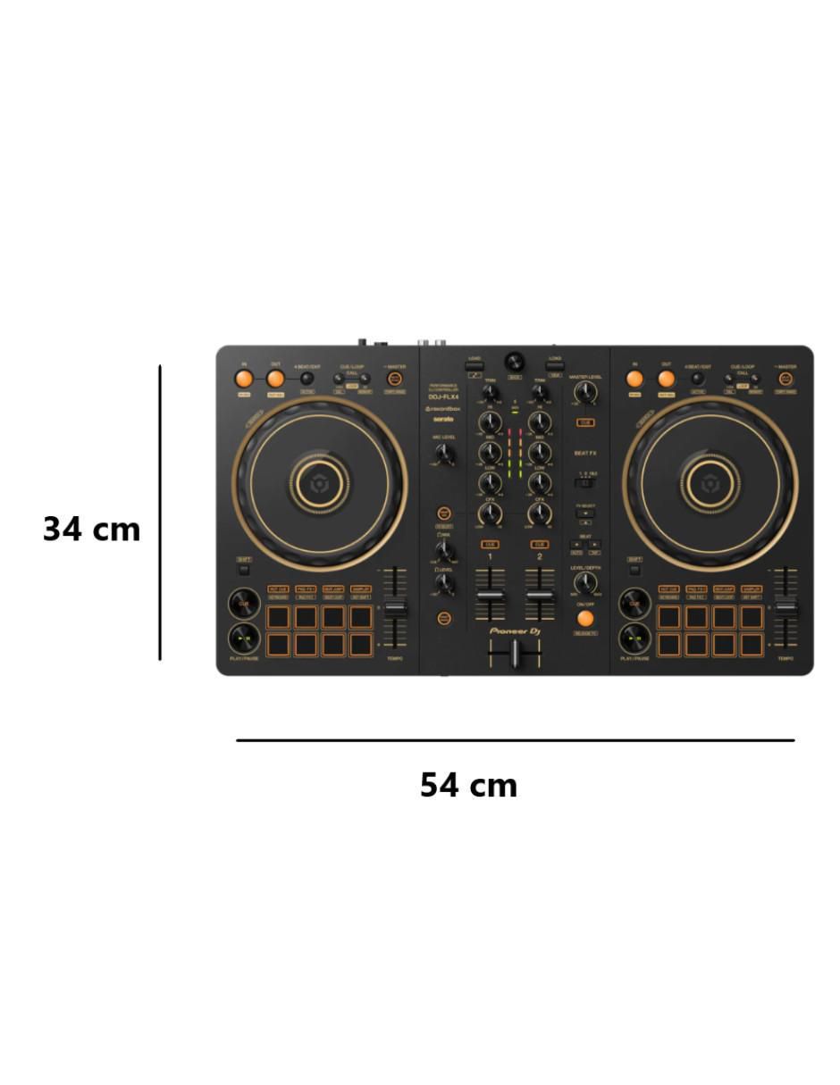 Controlador dj ddj-flx4-n 2