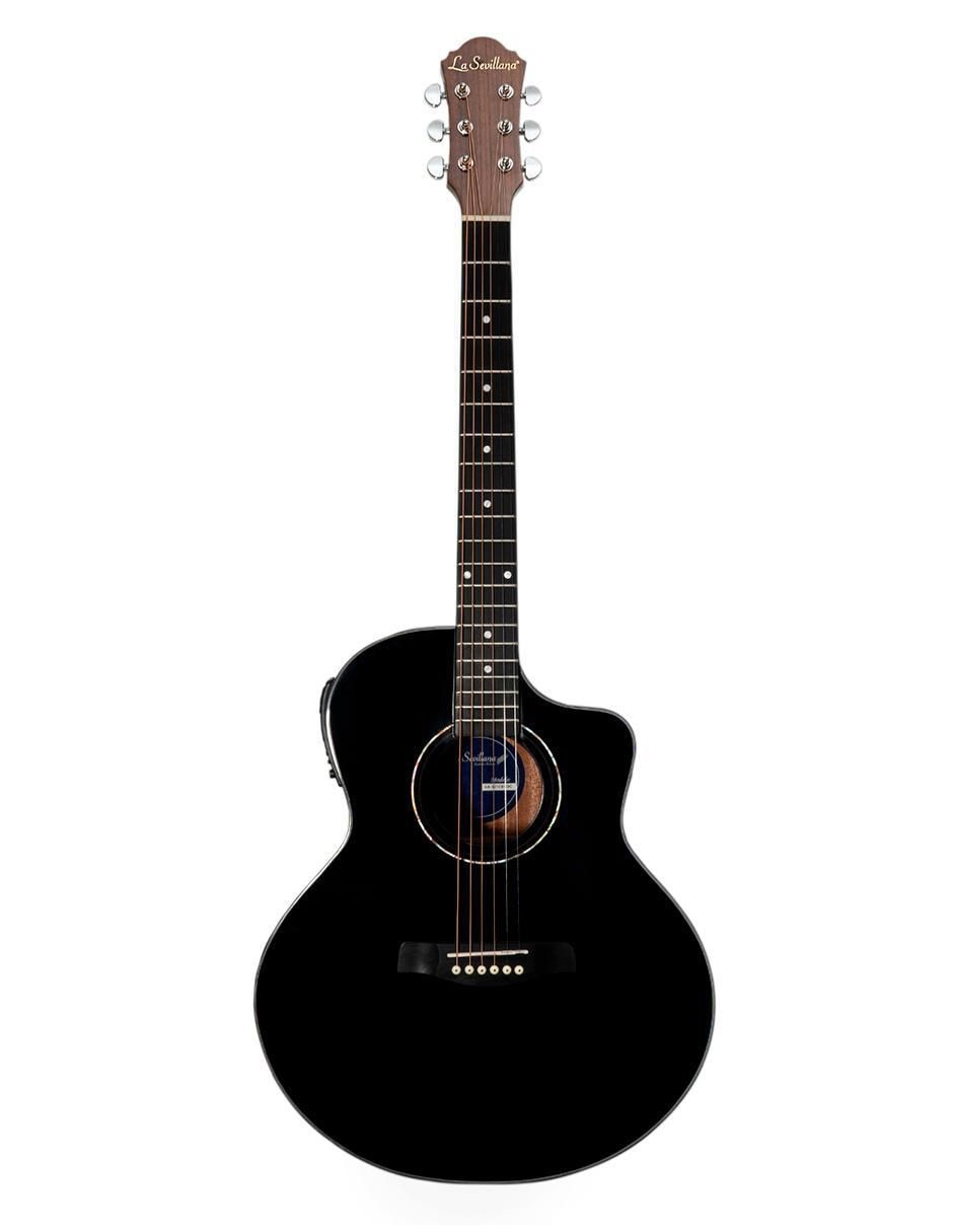 Guitarra electroacústica Dreadnought 321 Black 2