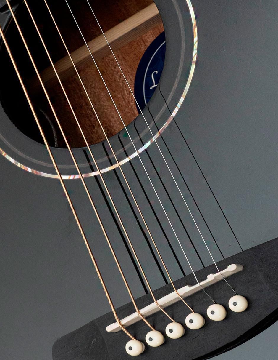 Guitarra electroacústica Dreadnought 321 Black 5