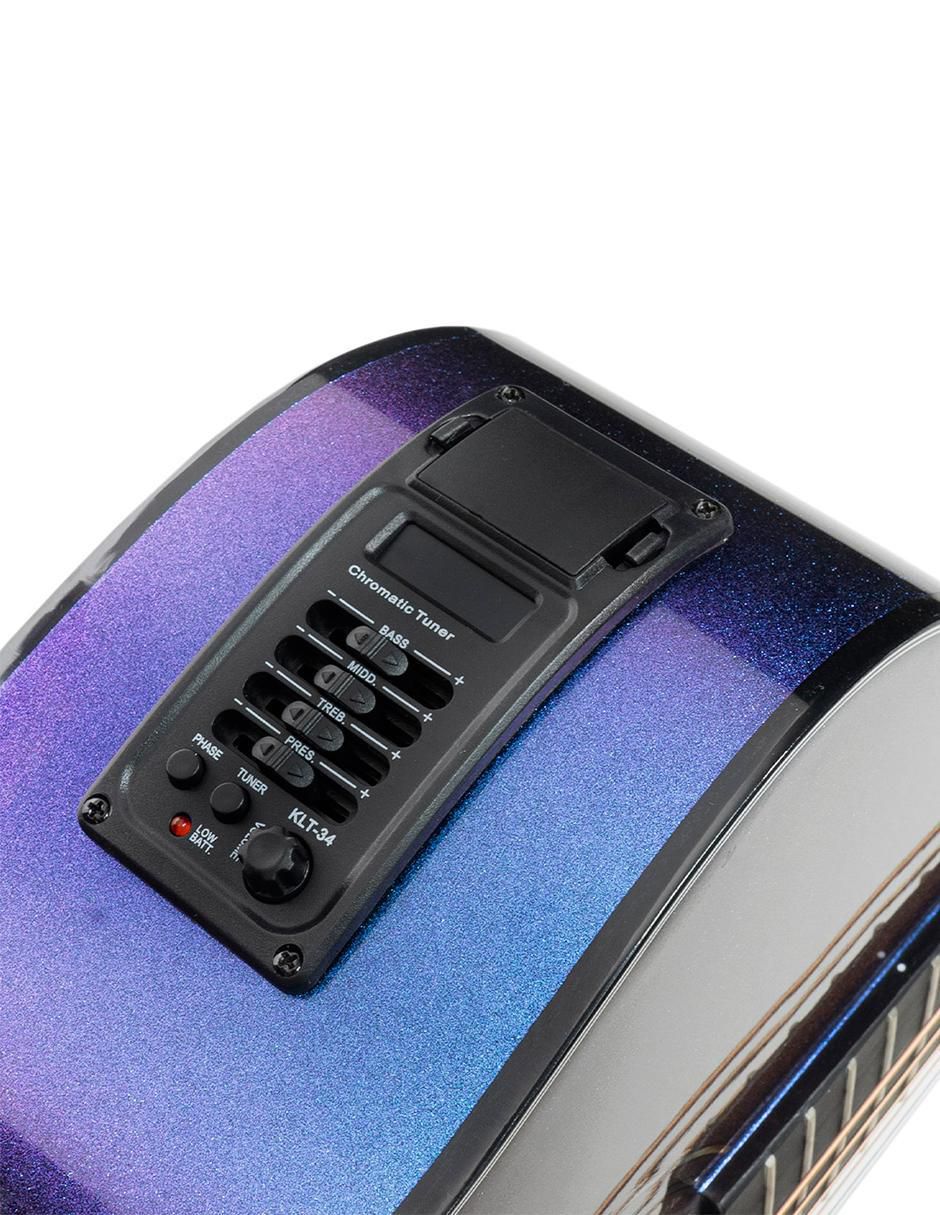 Guitarra electroacústica Dreadnought 321 Camaleón 3