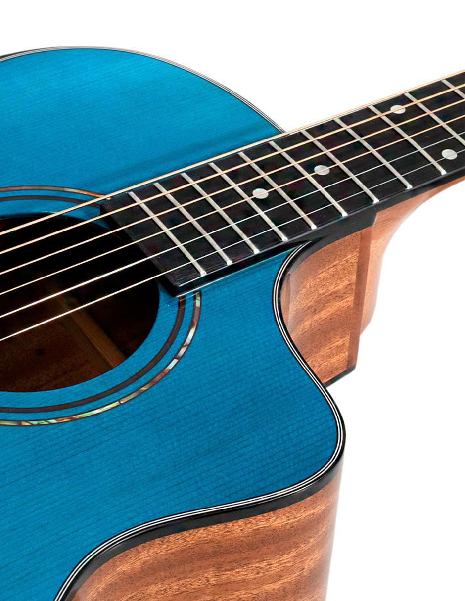 Guitarra electroacústica Dreadnought 321 Mar Azul 2