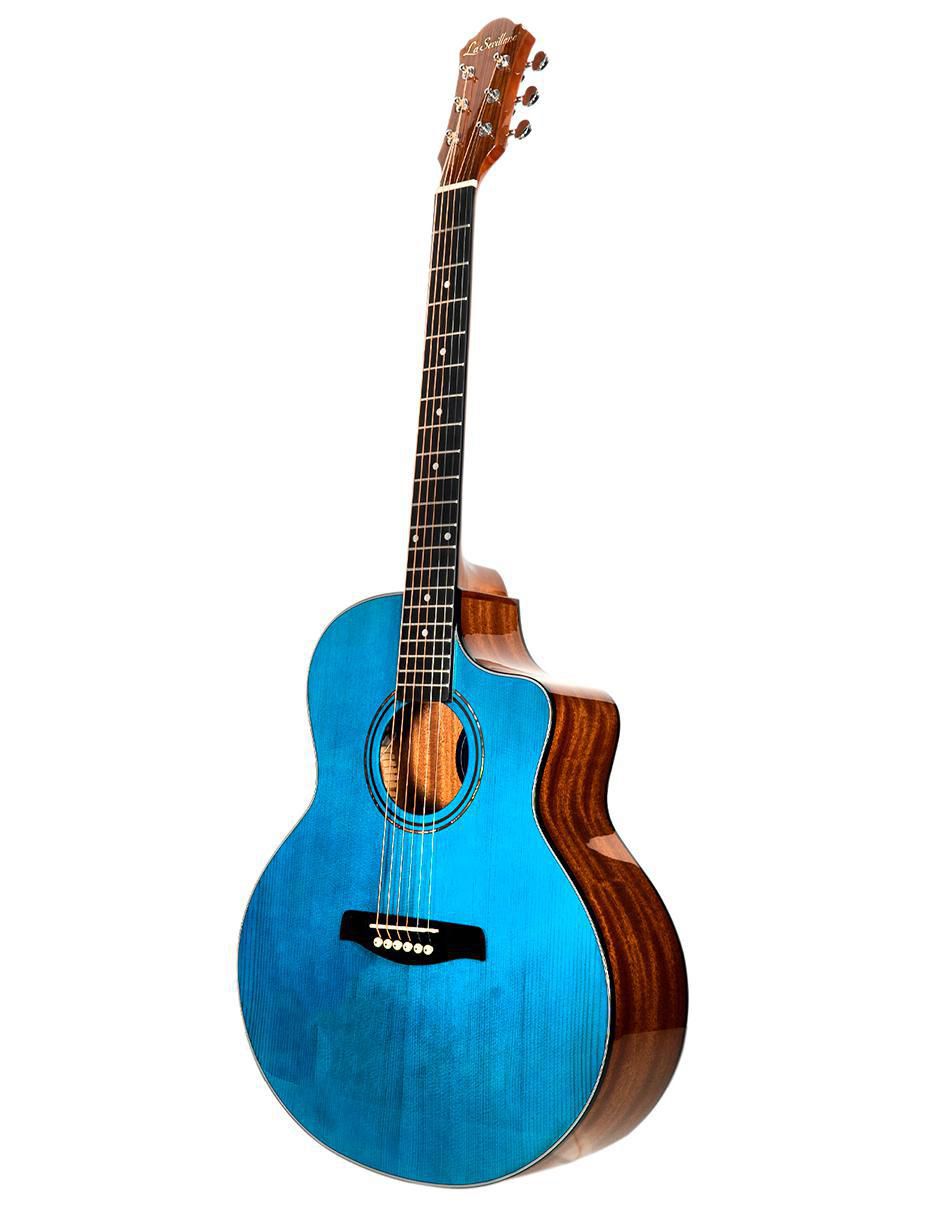 Guitarra electroacústica Dreadnought 321 Mar Azul 9