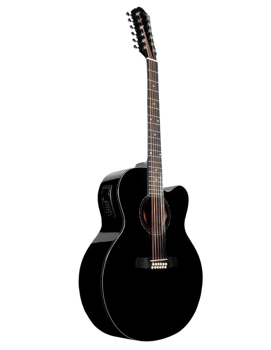 Guitarra electroacústica JU-1200 Azabache 9