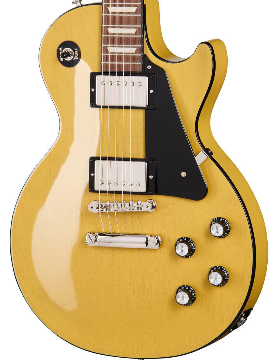 Guitarra eléctrica Les paul standard 60s mahogany top tv yellow 8