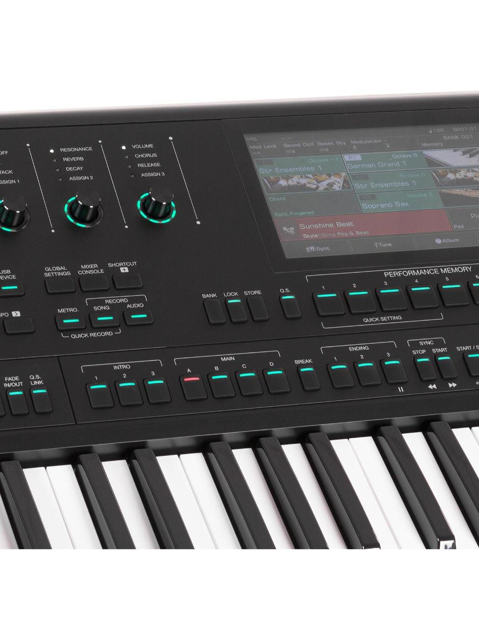 Teclado de 61 teclas Titan II 4