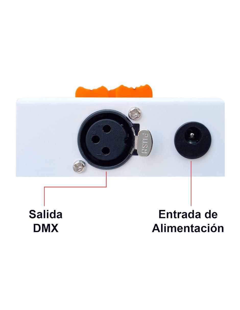 Controlador dmx Pocket-54 3