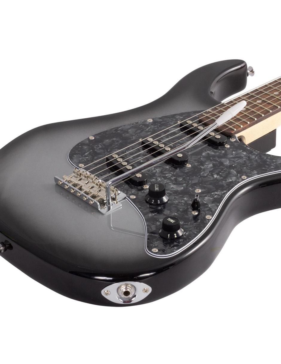 Guitarra eléctrica Raptor Custom Silverburst 3