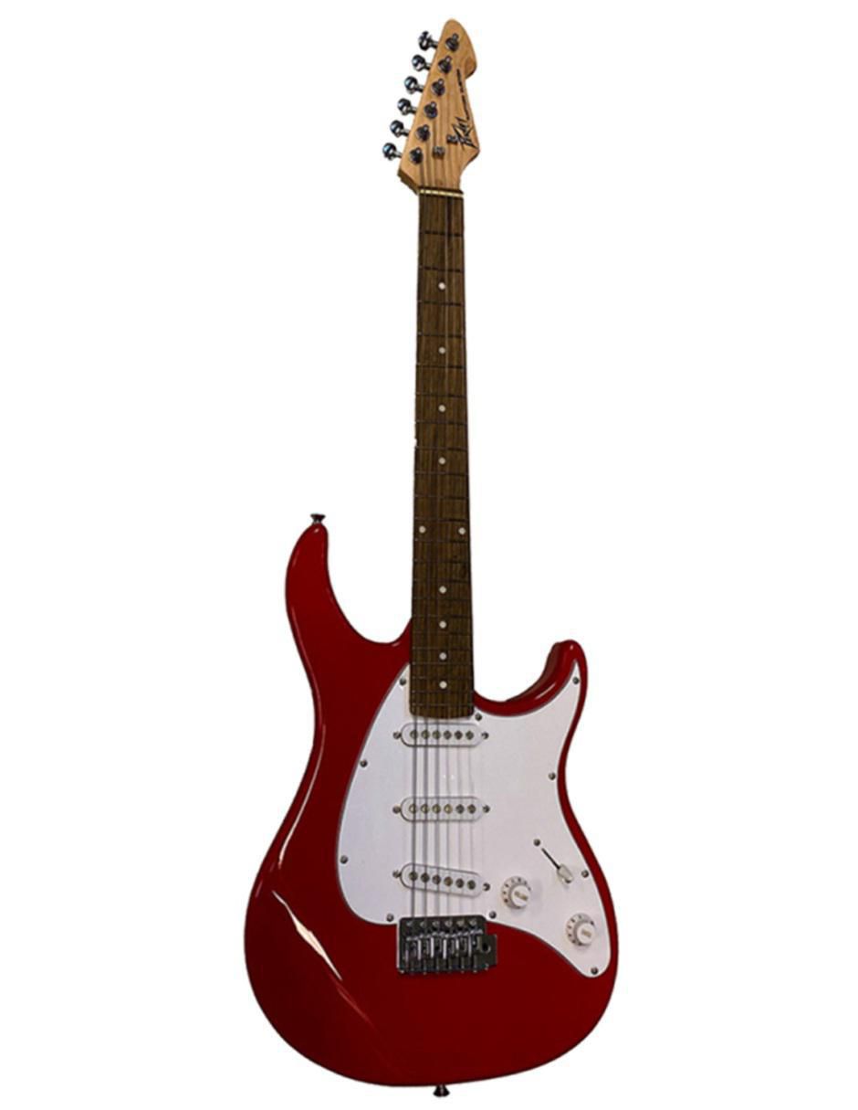 Guitarra eléctrica Raptor plus SSS red