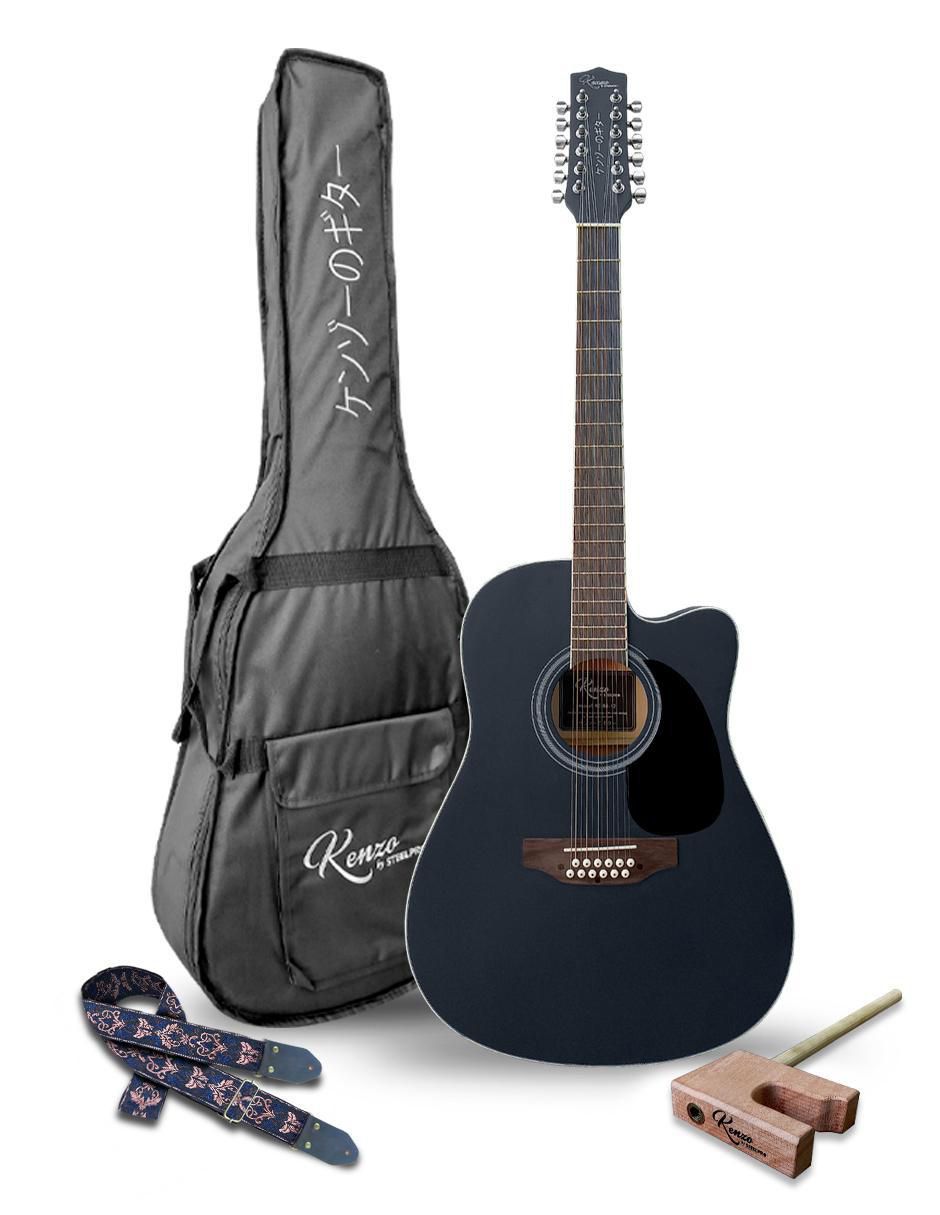 Kit guitarra electroacústica KZ-88-12