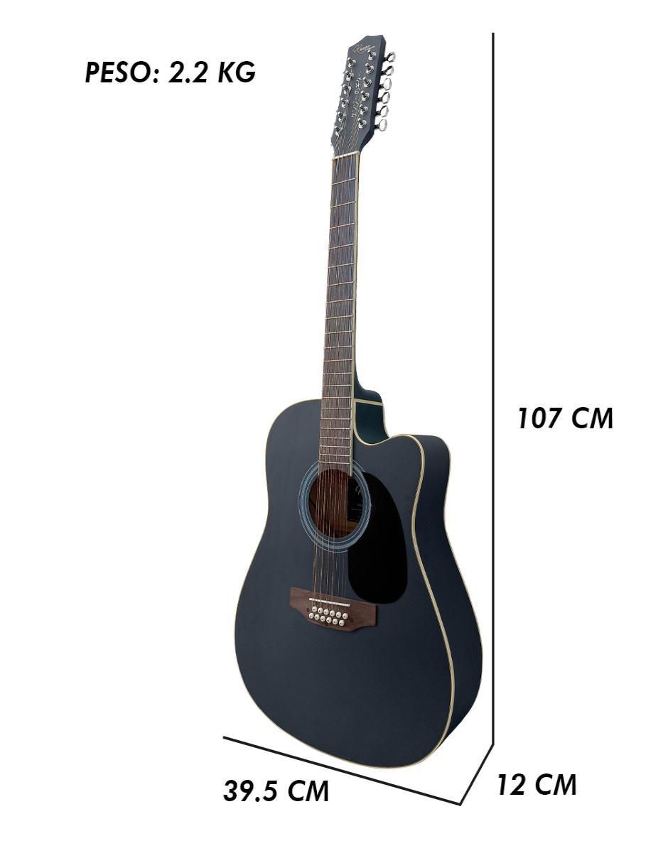 Kit guitarra electroacústica KZ-88-12 5