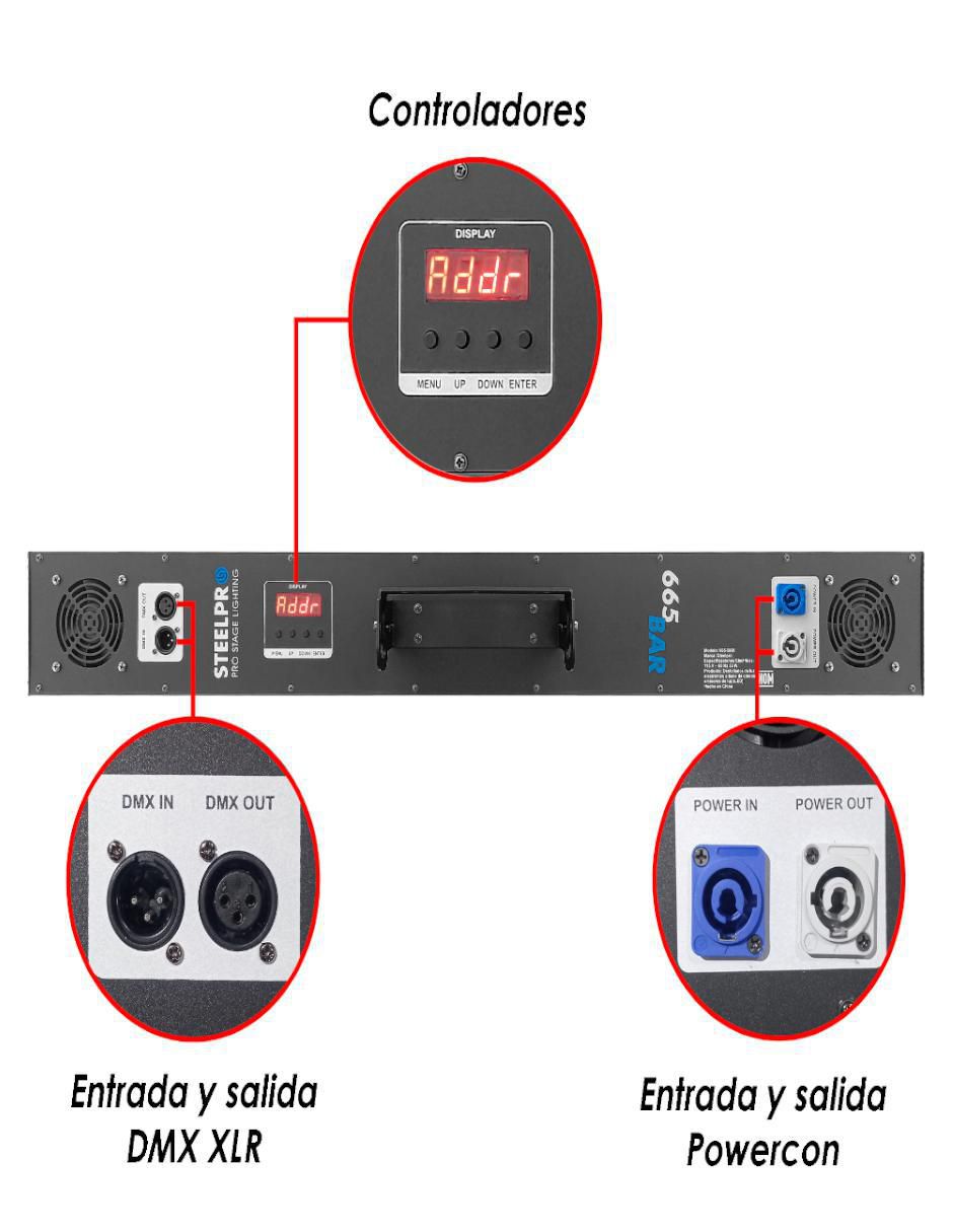 Barra de luz LED 665-Bar 2
