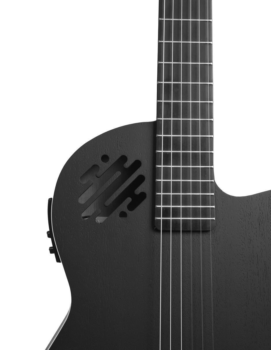 Guitarra electroacústica GC-39-BLACKSLIM-Q 4