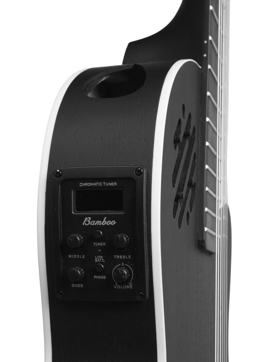 Guitarra electroacústica GC-39-BLACKSLIM-Q 5