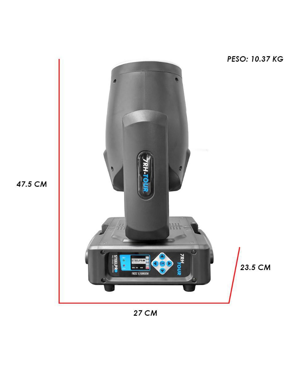 Cabeza móvil de luz 4