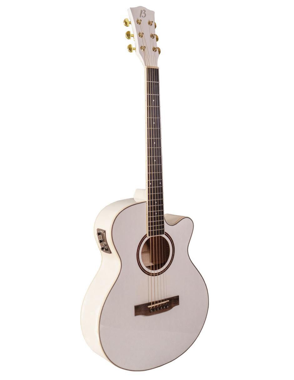 Guitarra electroacústica GA-40-WH-Q-AR