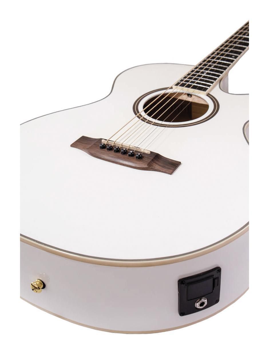 Guitarra electroacústica GA-40-WH-Q-AR 4