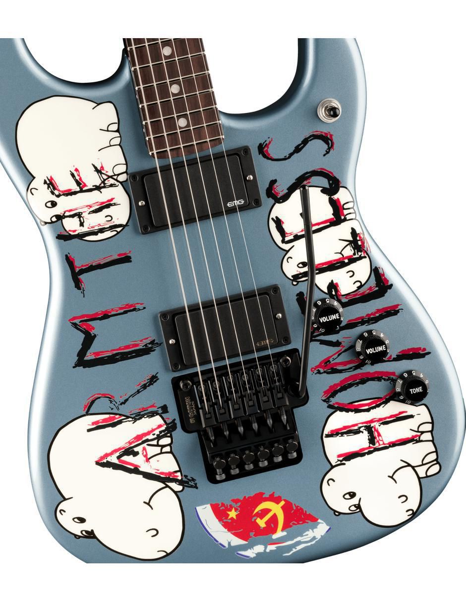 Guitarra eléctrica Tom Morello Arm The Homeless Stratocaster 2