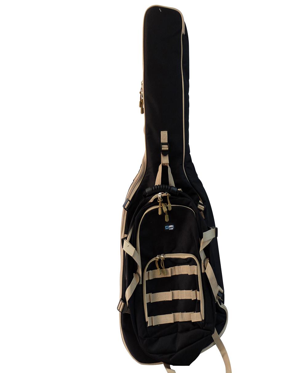 Funda para Guitarra Acústica o Clásica E18A-BK 600D con BackPack 1